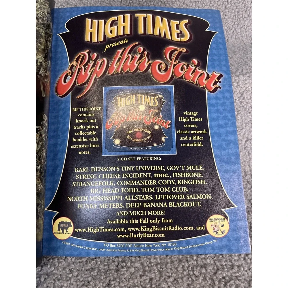 The Best of High Times‎ Magazine 2001 BO #29
